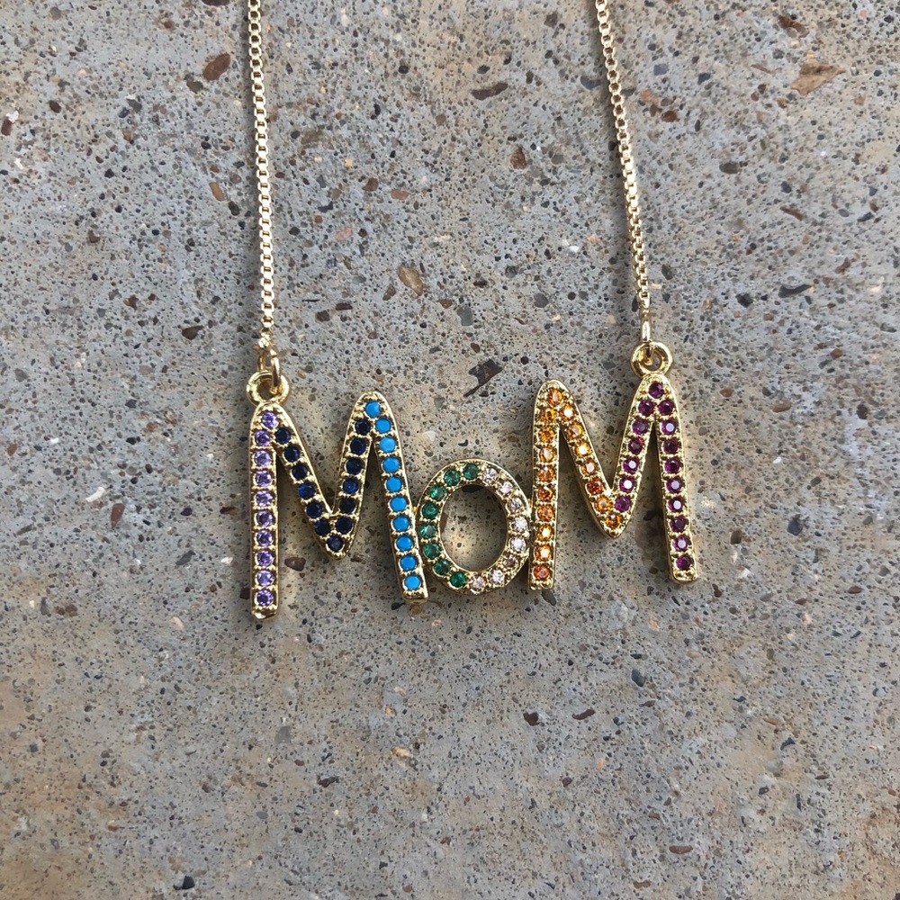 “Mom” Necklace
